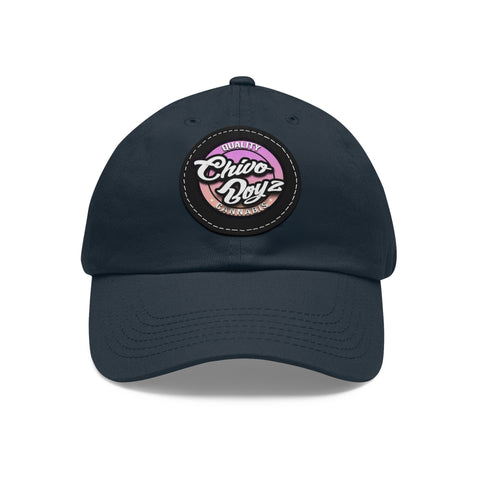 Chivo Boyz Original Logo - Dad Hat with Leather Patch